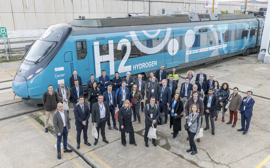 Finaliza con éxito el proyecto FCH2Rail: el primer tren de hidrógeno ensayado en España y Portugal
